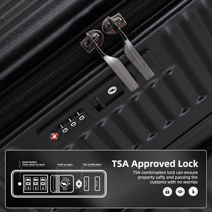 29 Inch Aluminum Checked Luggage - Image 4