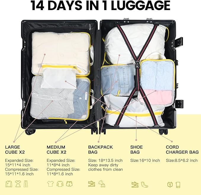 Lightweight Compression Packing Cubes - Image 6