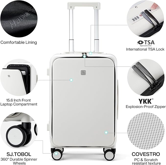 Hanke Grace Hard Shell Suitcases - Image 4