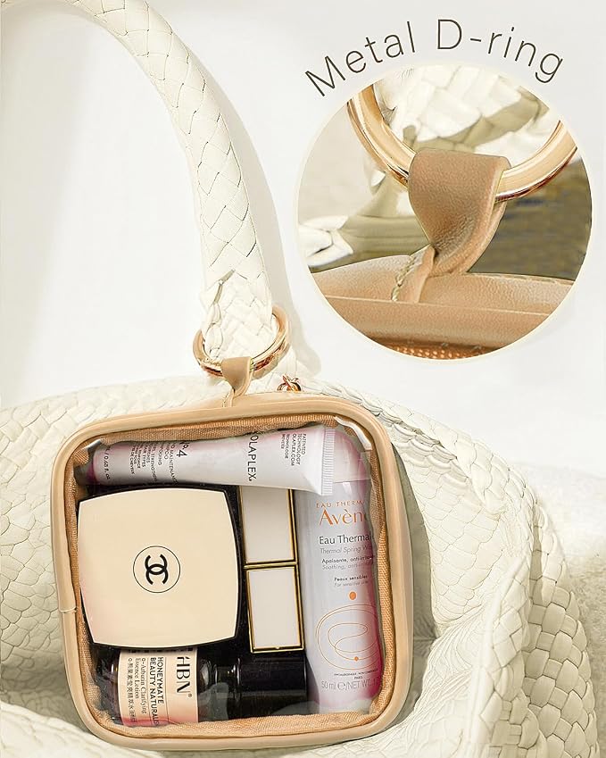 LETGO Clear Makeup Bags Small-Mini Comestic Bag, Cute Cosmetic Pouch - Image 3