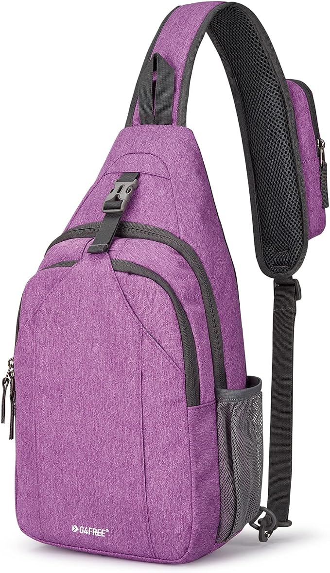 G4Free Sling Bag RFID Blocking Sling Backpack Crossbody Chest Bag Daypack by G4Free