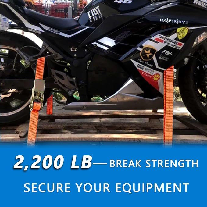 Ratchet Straps, 1 Inch x 16.4 Feet - Image 7