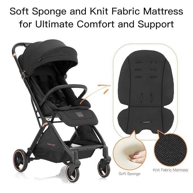 Gravity Folding Baby Stroller - Image 5