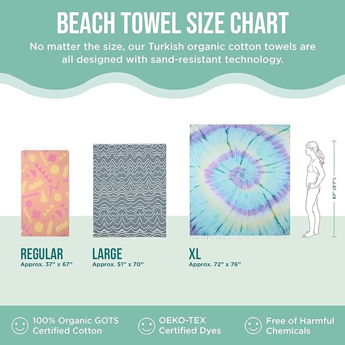 Sand Cloud Turkish Beach Towel - Image 5