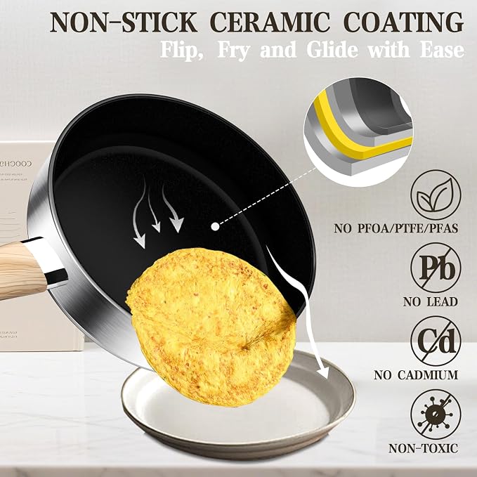 13-Piece Stainless Steel Cookware Set - Image 3