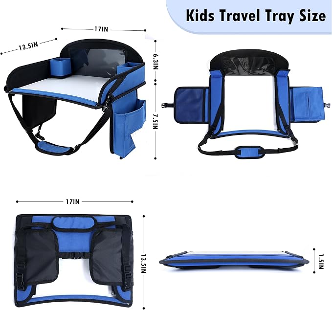 Kids Travel Tray for Car Seat, Toddler Road Trip Essentials - Image 6