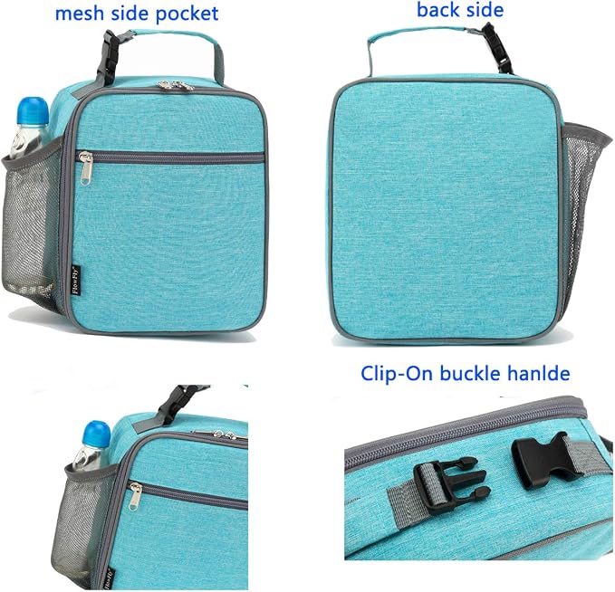 FlowFly Kids Lunch box Insulated Soft Bag Mini Cooler Back to School Thermal - Image 4
