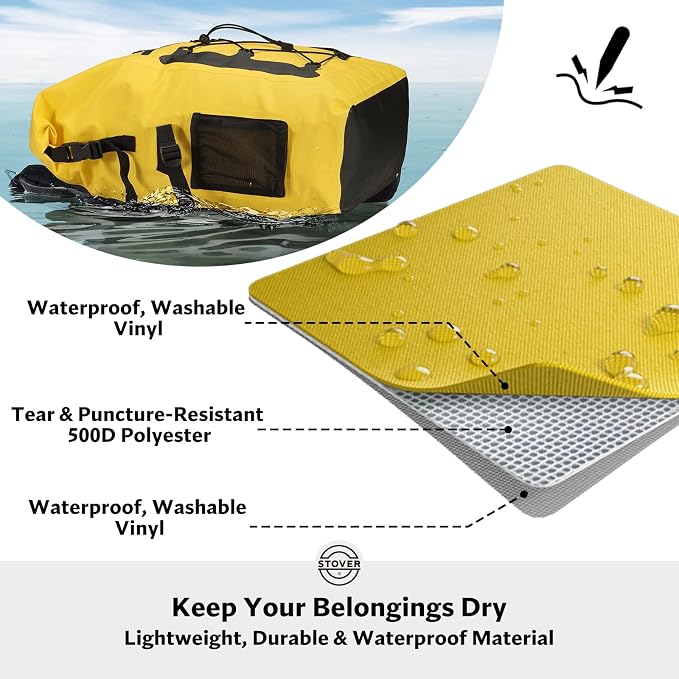 STOVER 5/10/25/30/40/55L Waterproof Backpack- Floating Dry Bag - Image 2