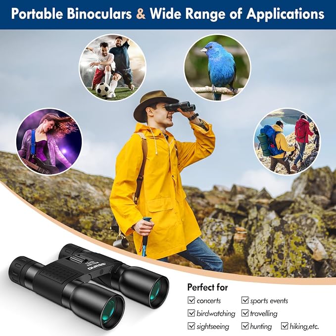 12x32 Binoculars Compact for Adults - Image 8