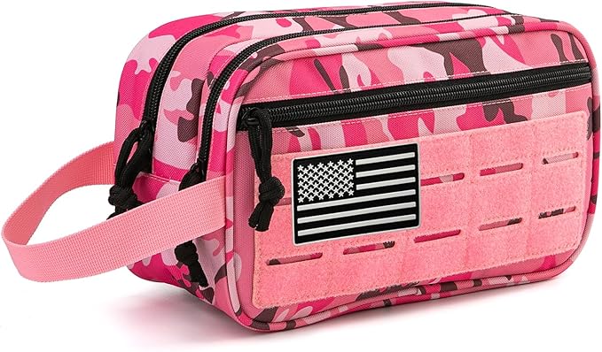 QT&QY Tactical Toiletry Bag For Women Hygiene Bag EDC Military Tool Molle by QT%26QY