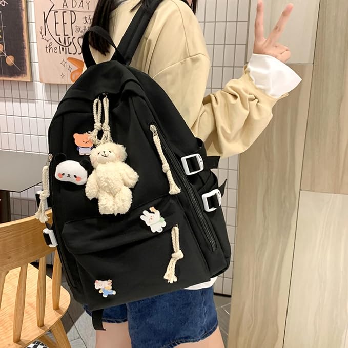 DUSLANG Big Student Laptop Backpack - Image 5