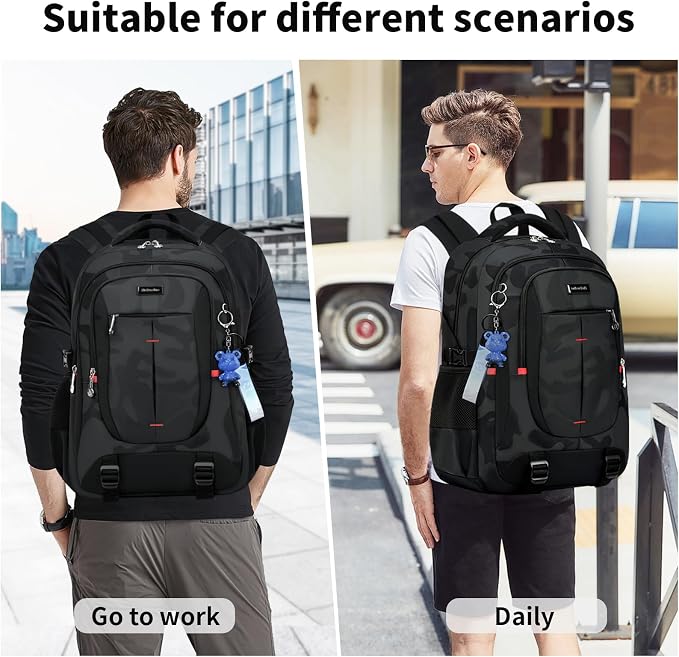 schoolbags for Middle school and high school student，high-capacity camo - Image 6