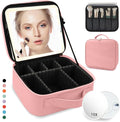 Travel Makeup Bag for Makeup Artists Large Makeup Case, by MORMIDTravelMakeupBag