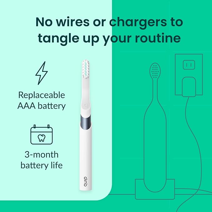 Quip Metal Sonic Toothbrush, Electric Toothbrush - Image 4