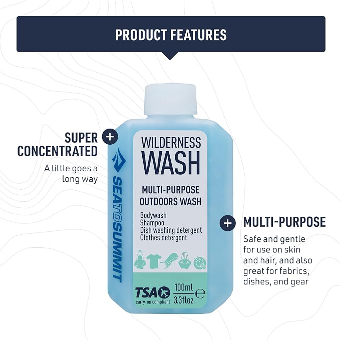 Sea to Summit Wilderness Wash Liquid Camp Soap - Image 3