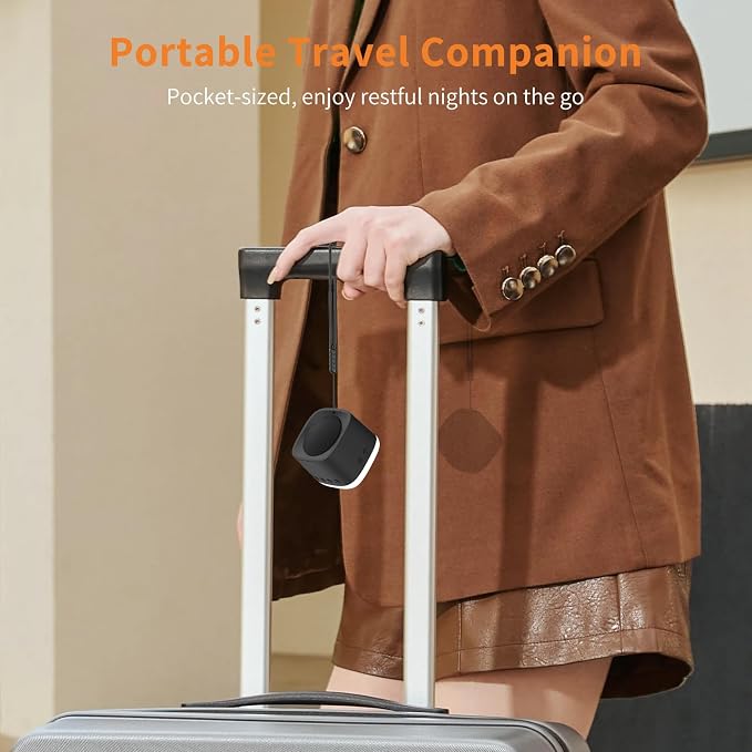 Portable Sound Machine, Mini Travel White Noise Machine - Image 7