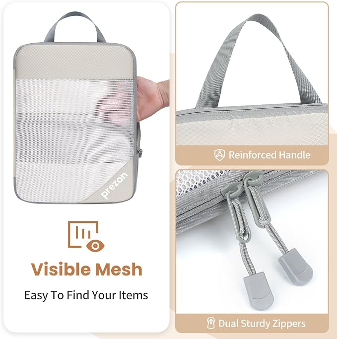 8 Set/6 Set/4 Set Compression Packing Cubes - Image 4