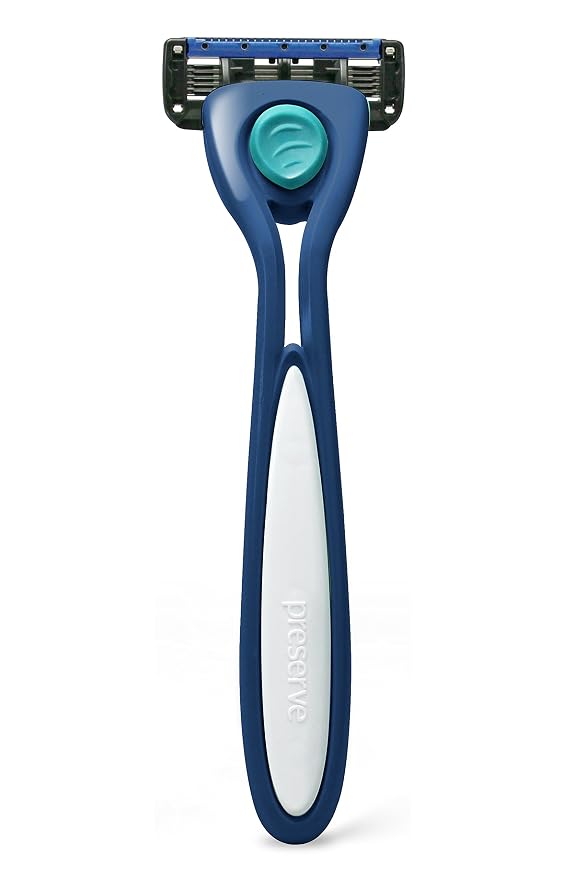Preserve Shave 5 Five Blade Refillable Razor, Made from Recycled Materials - Image 2