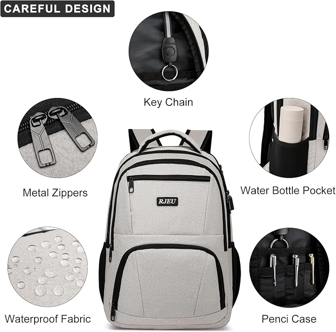 School Backpack for Teens Girls & Women, College Bookbag - Image 4