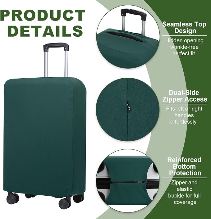 PATIKIL Luggage Cover, Suitcases Covers Elastic Carry on Cover Protector - Image 3
