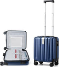 Hanke 16 inch Underseat Carry on Suitcases by Hanke