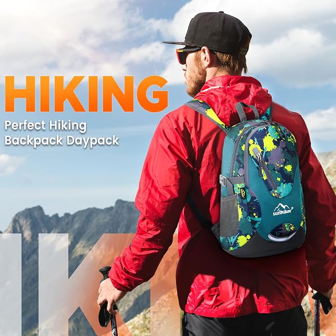 sunhiker Small Cycling Hiking Backpack Water Resistant Travel Backpack - Image 6