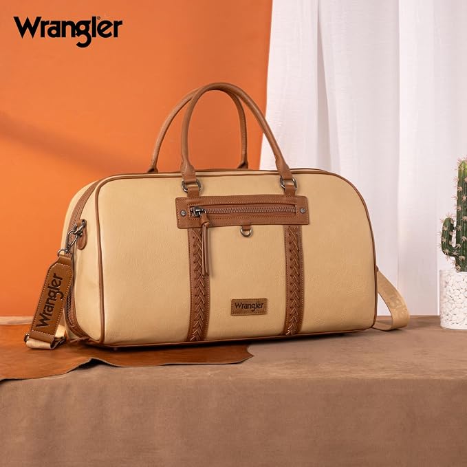 Wrangler Travel Duffel Bag Large Weekender Bag - Image 6