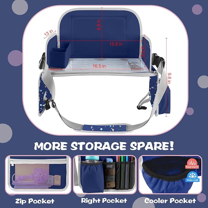 MENZOKE Car Seat Tray for Kids - Image 6