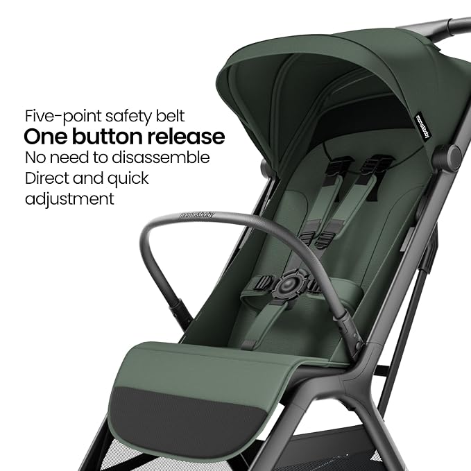 MAMA & BABY Packa Compact Travel Stroller – Lightweight, One-Hand Auto Folding - Image 6