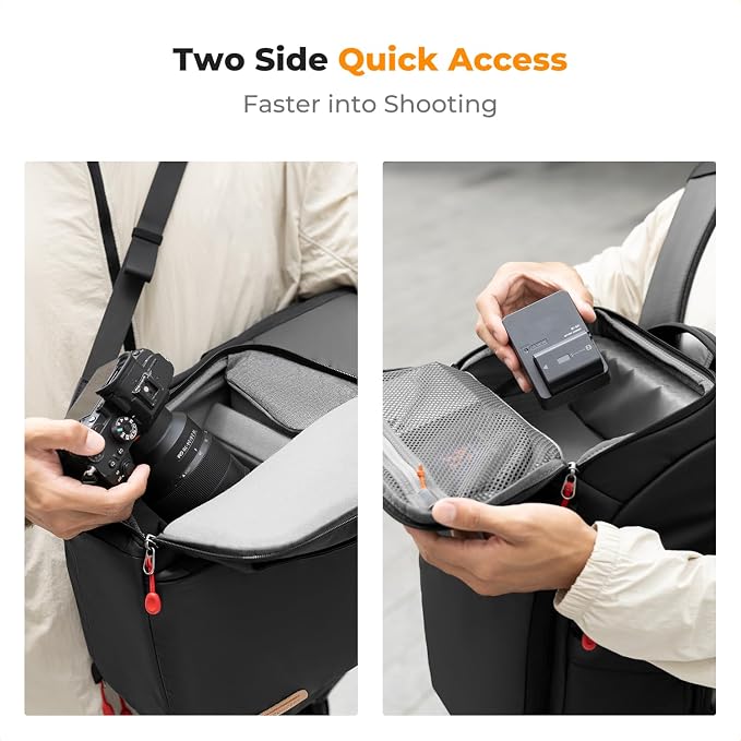 K&F CONCEPT Camera bags Waterproof 25L Large Capacity Camera Case - Image 3