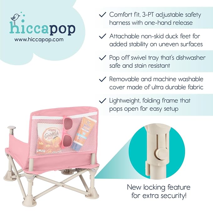 Hiccapop OmniBoost Travel Booster Seat - Image 7