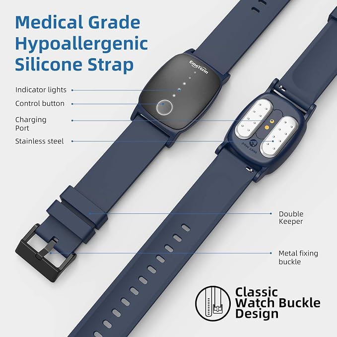 EmeTerm Explore FDA-Cleared Anti-Nausea Wristband IP67 Waterproof Morning - Image 6