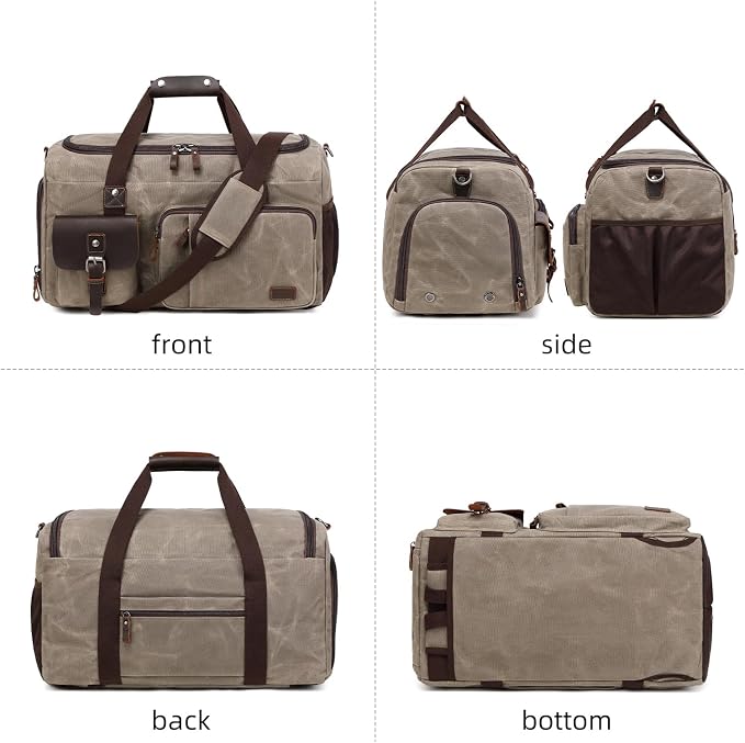 Travel Duffle Bag Weekender Bag - Image 6