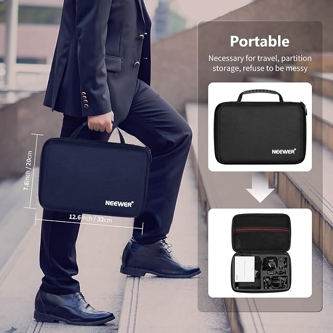 NEEWER 50 in 1 Action Camera Accessory Kit Compatible - Image 2
