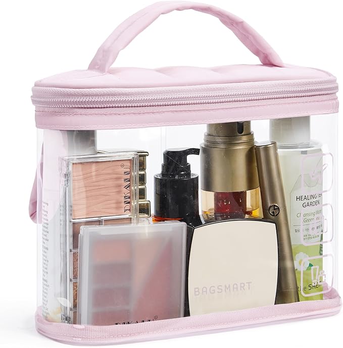 BAGSMART TSA Approved Toiletry Bag, Quart Size Travel Bag by BAGSMART