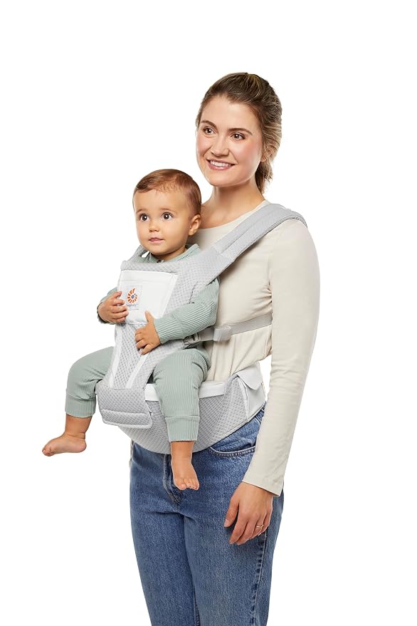 Ergobaby Alta Hip Seat All-Position Breathable Mesh Hip Seat & Carrier - Image 2