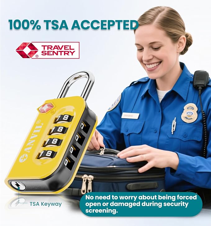 ANVIL TSA Approved Luggage Lock - Image 2