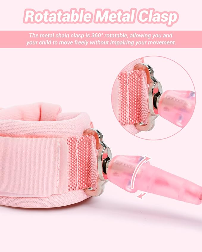 Dr.meter Anti Lost Wrist Link, 2 Pack Toddler Safety Leash - Image 6