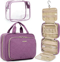 BAGSMART Toiletry Bag Hanging Travel Makeup Organizer by BAGSMART