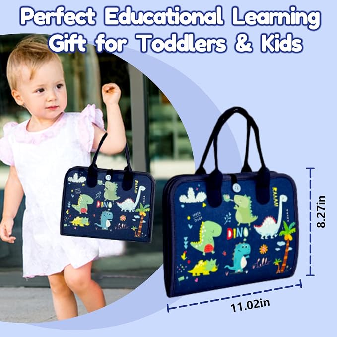 Qizfun Busy Board Book Montessori Toys - Image 7