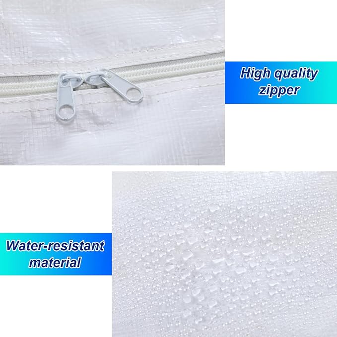 4 Pcs 66 Gallon Large Moving Bags - Image 4