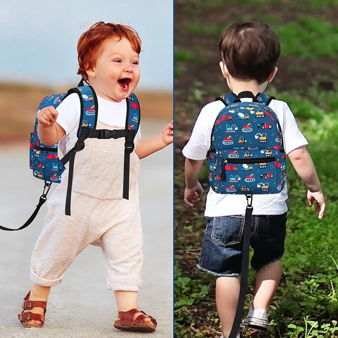 Accmor Toddler Backpack with Leash, Cute Baby Backpack with Anti Lost Wrist Link - Image 6