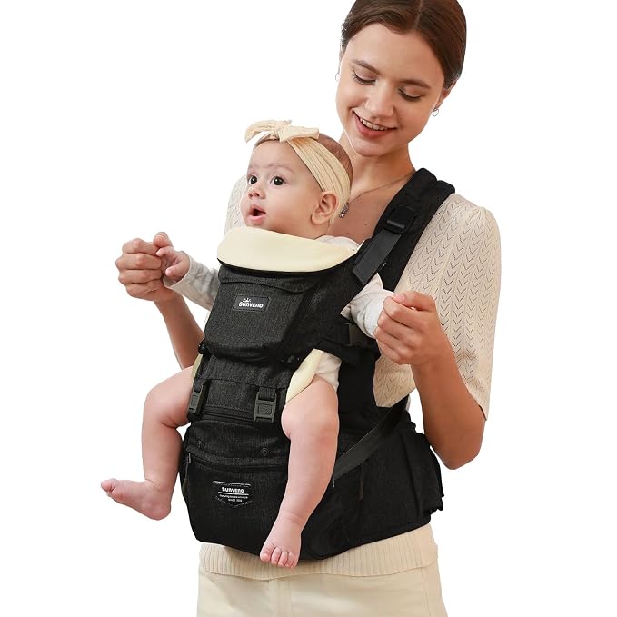 SUNVENO 3 in 1 Ergonomic Baby Carrier - Image 3