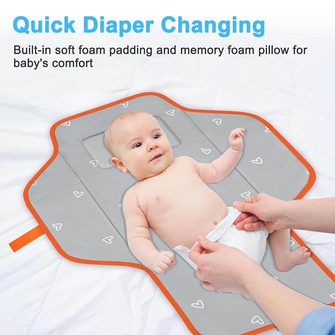 Baby Portable Changing Pad Travel - Image 5