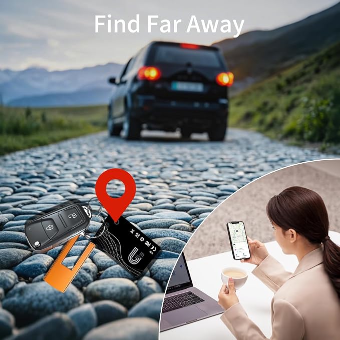 Wallet Tracker Card, Rechargeable Bluetooth Tracker - Image 3