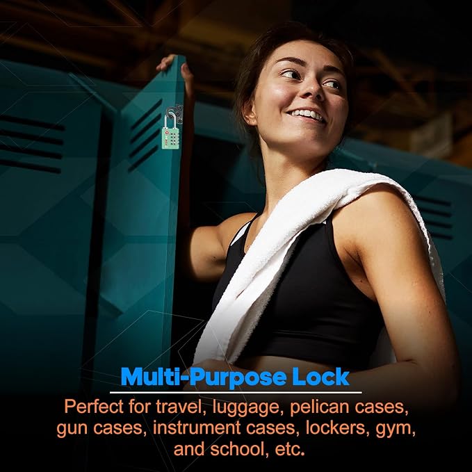 Forge Dual-Opening: Key or Combination Access Lock, TSA Approved Locks - Image 4