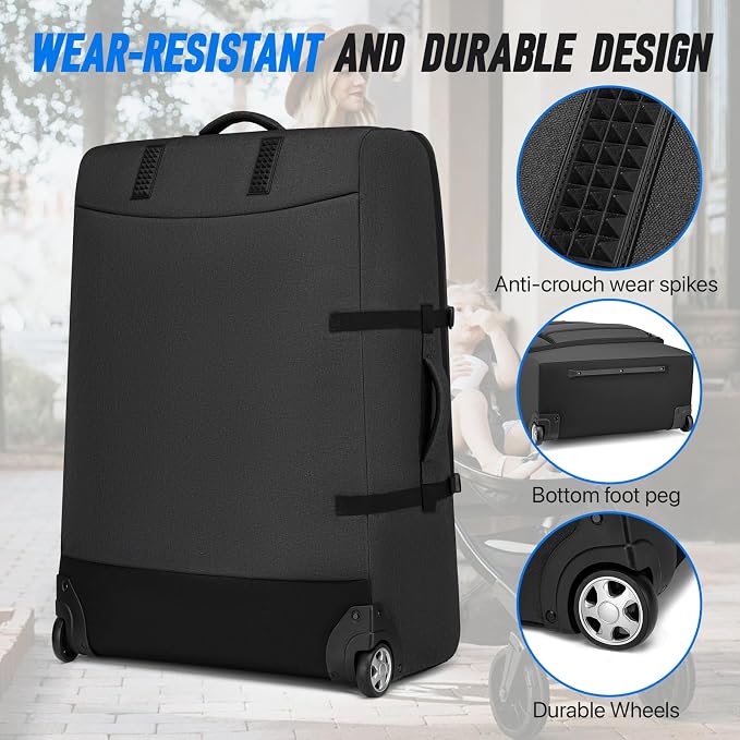 Padded Stroller Travel Bag - Image 5