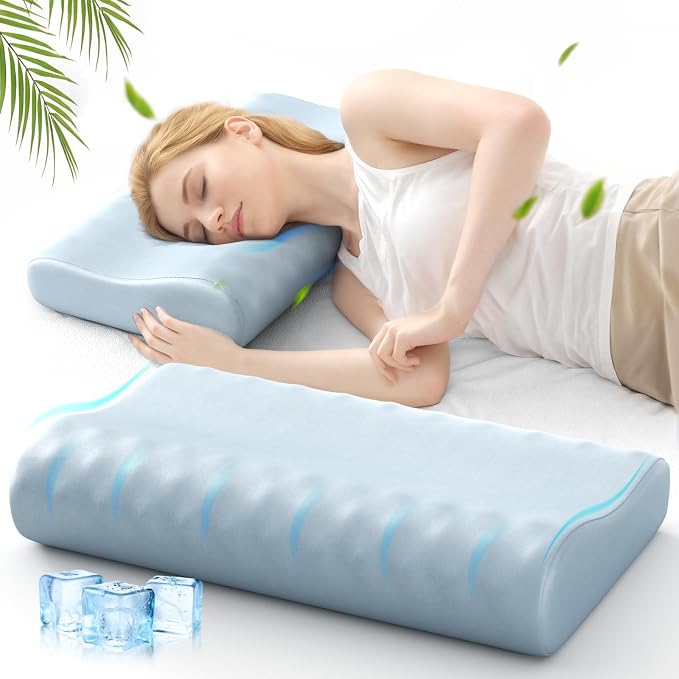 Cervical Neck Pillow for Sleeping by Forcanby