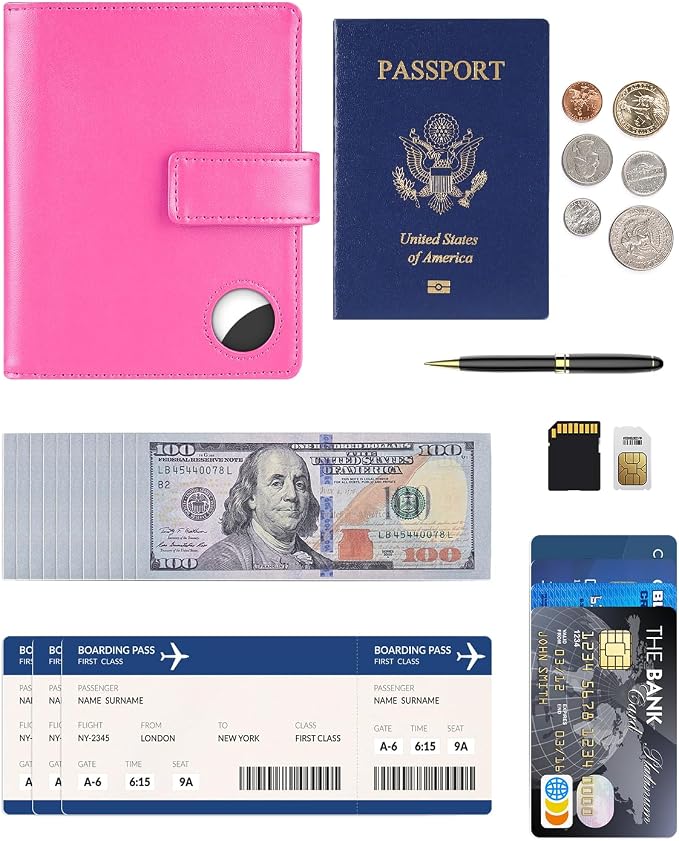 Passport Holder Wallet Cover Case - Image 7
