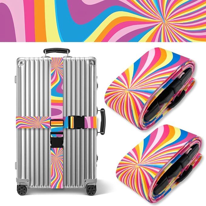 Luggage Straps for Suitcases TSA Approved, Luggage Identifiers for Suitcase by Unknown